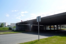 В Набережных Челнах открывают автостоянку над проспектом Вахитова